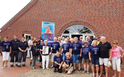 Radfahrergruppe des Vereins „Bad Zwischenahner Woche e.V.“ in Esterwegen