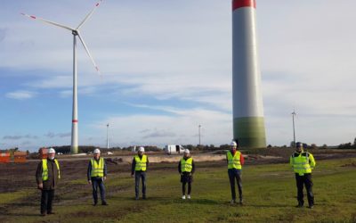 In Esterwegen gehen zwei neue Windenergieanlagen in Betrieb