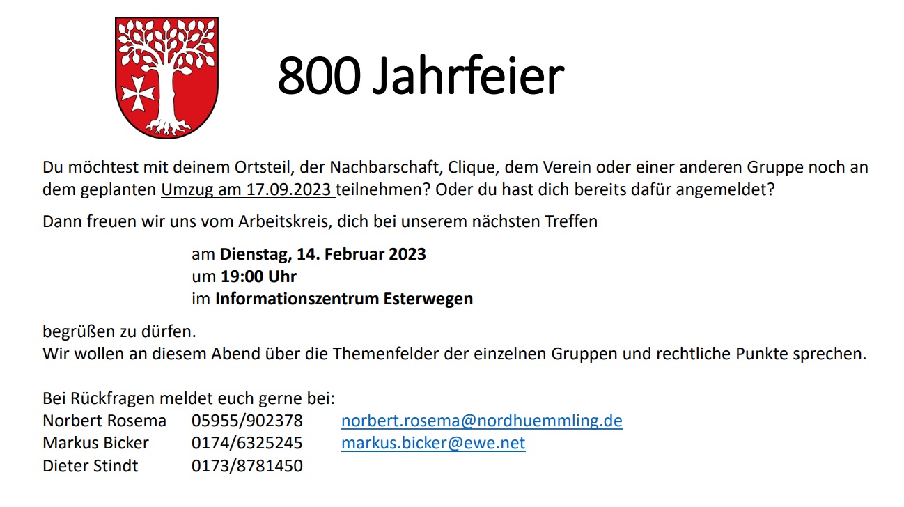 800 Jahr-Feier Arbeitskreistreffen 23-02-14