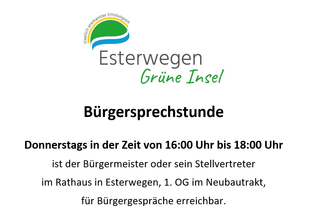 Bürgersprechstunde