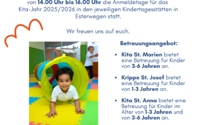 Anmeldetage für die Kindertagesstätten in Esterwegen