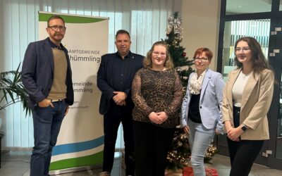 Begrüßung von Praktikantinnen im Rahmen einer Fremdbehördenausbildung