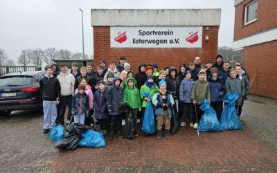 Müllsammelaktion der Gemeinde Esterwegen am 14.03.2026