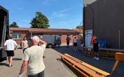 Turnhalle Börgermoor: Gemeinsam angepackt vor der Kernsanierung